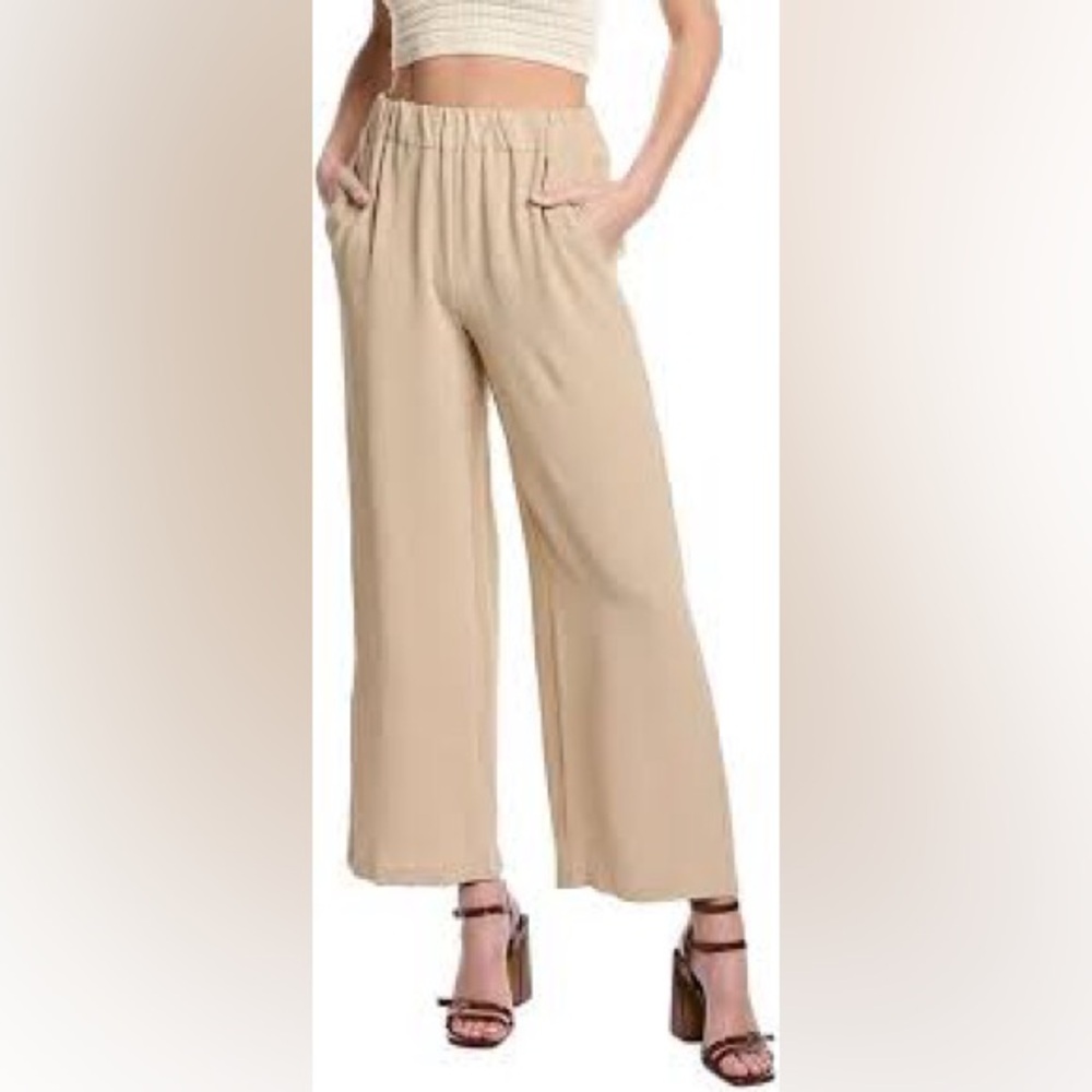 BCBGeneration Relaxed High Rise Wide Leg Pant Size XL